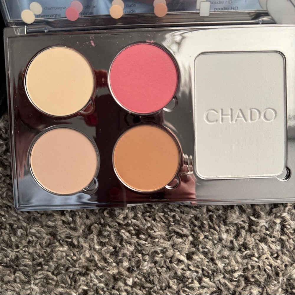 Makeup Palette with Pink and Brown Shades
